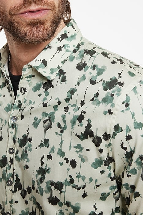 MULTI BUTTON SLIM FIT SHIRT SPRUCE 3