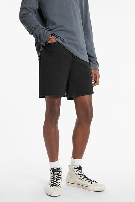 GARRY GARMENT DYED SHORT BLACK 2