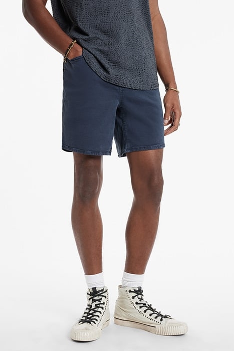 GARRY GARMENT DYED SHORT NAVY 1