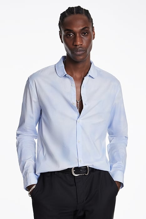 SLIM FIT SHIRT WITH WIRE WINTER SKY BLUE 1