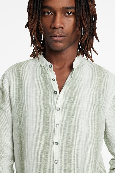 MULTI BUTTON BAND COLLAR PISTACHIO 3