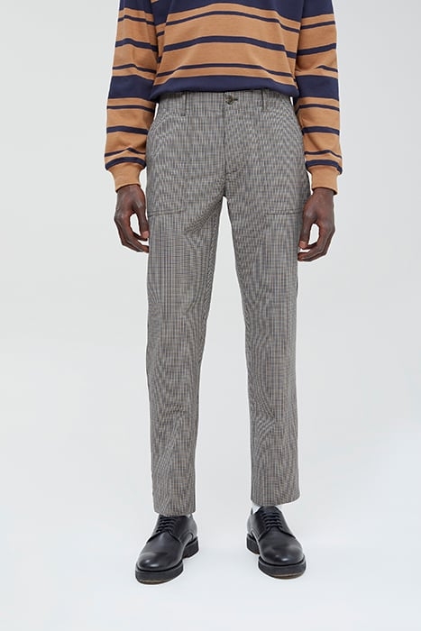 KOBE TAPERED PANTS GREY OLIVE 1