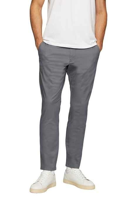 S.OLIVER PANTS GREY/BLACK 1