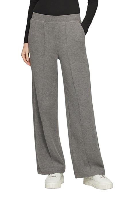 S.OLIVER PANTS GREY/BLACK 1