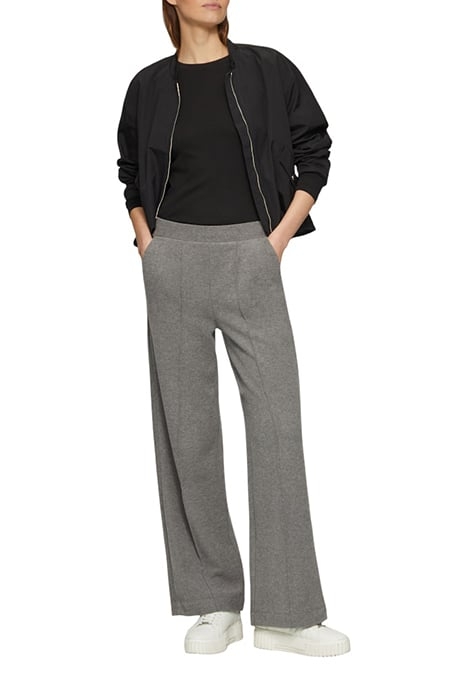 S.OLIVER PANTS GREY/BLACK 2