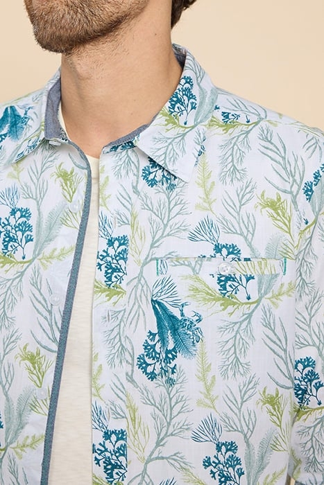 CRAB PRINTED SHIRT WHITE PRINT 6