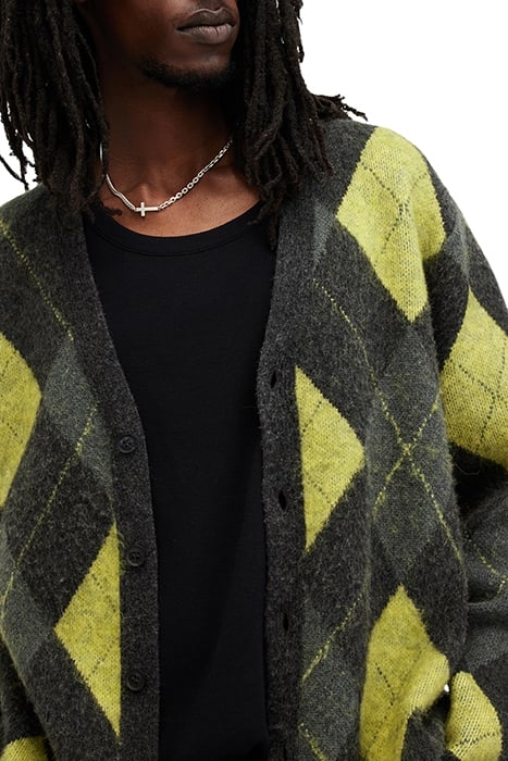 JOKER CARDIGAN CINDER BLACK MARL 6