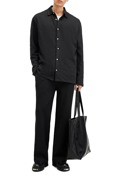 FOSTER LS SHIRT JET BLACK 5