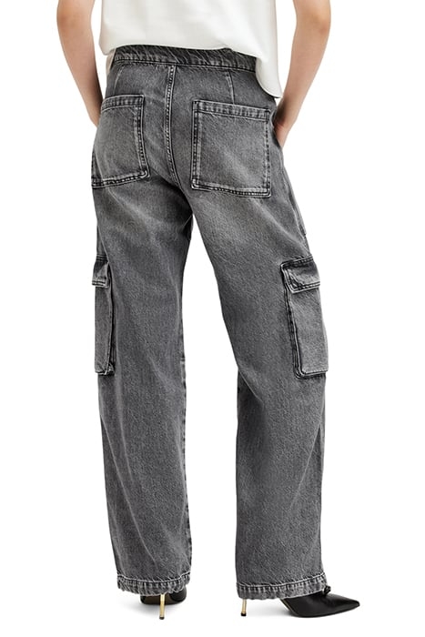 ECHO CARGO JEAN WASHED BLACK 2