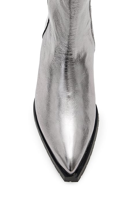 BAZELY METALLIC BOOT GUNMETAL GREY 4