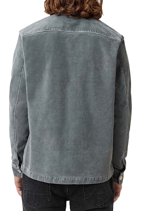 HARRIER LS SHIRT DULL BLUE 2