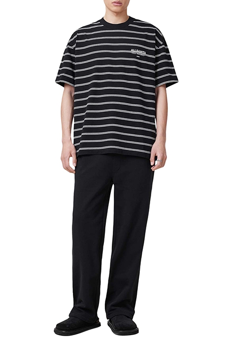 UNDERGRND STRIPE SS JET BLK/CHALK WHT 3