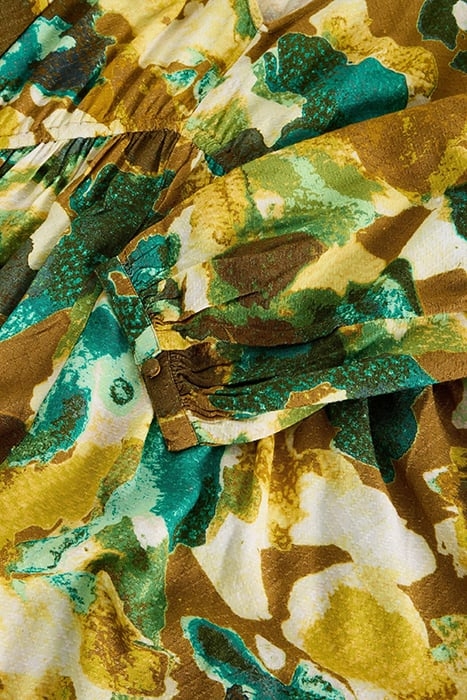 IMOGEN MIDI DRESS YELLOW PRINT 6