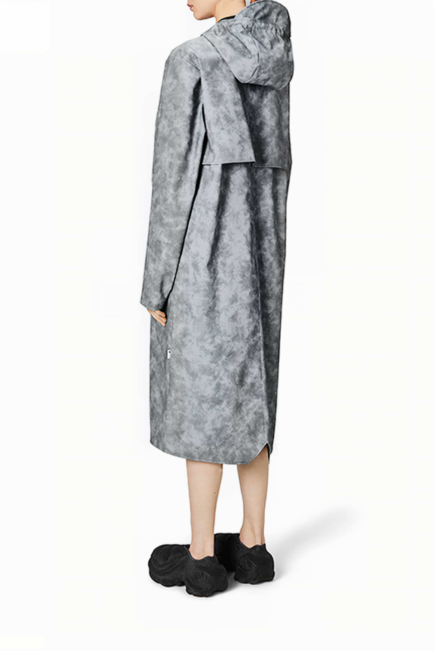 LONGER JACKET W3 DISTRESSED GREY UNISEX 5