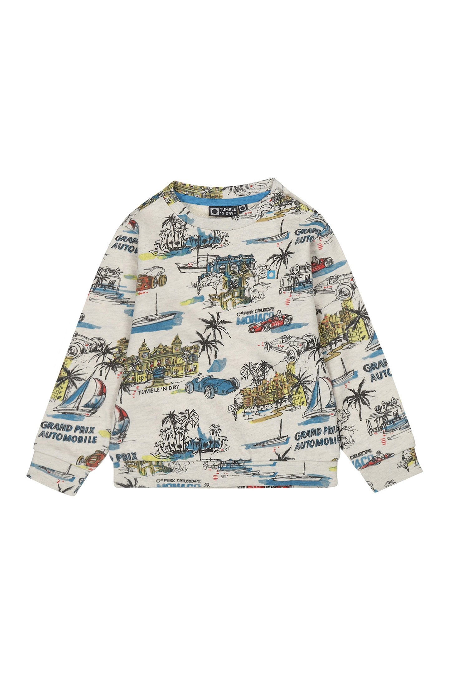 BOYS MONACO TODDLER OFF WHITE MELANGE 1