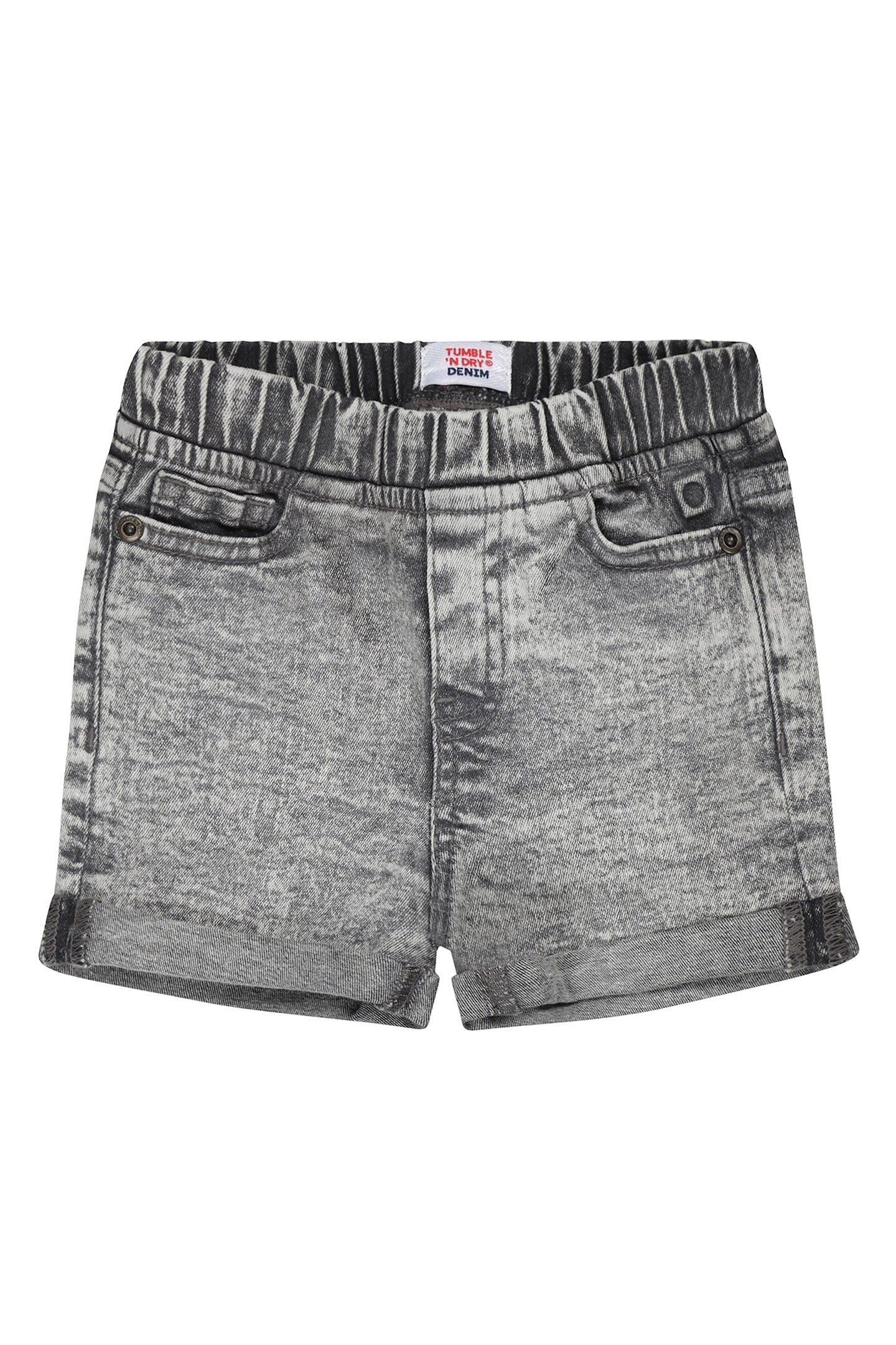 BOYS JIMMY SHORTS TODDLER DENIM LIGHT GREY 1