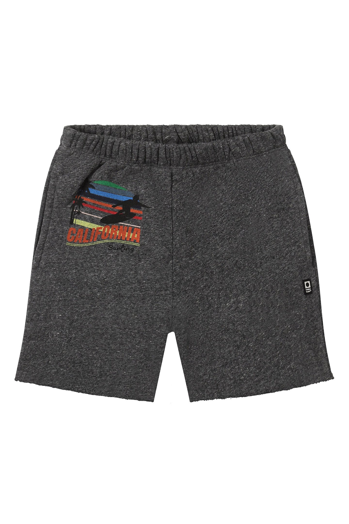BOYS STOKED KIDS DARK GREY MELANGE 1