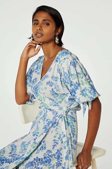 HANNAH DRESS JUICY LIME/CREAM WHI 4