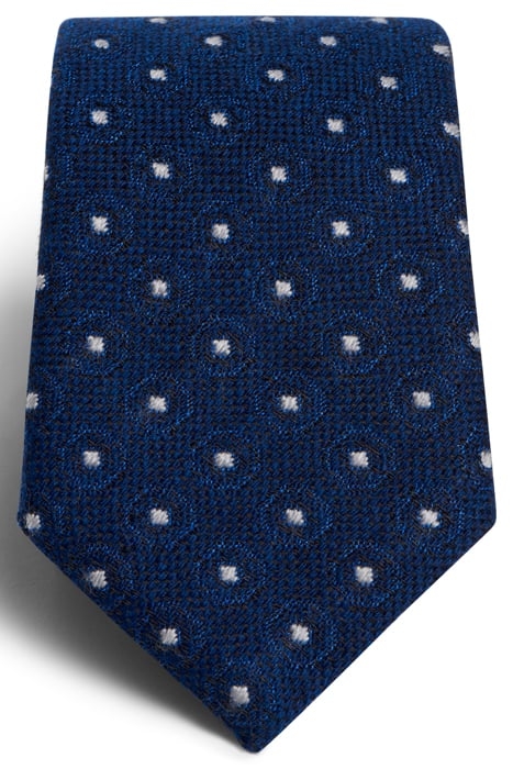 NAVY GRAPHIC GRAPHIC TIE 2