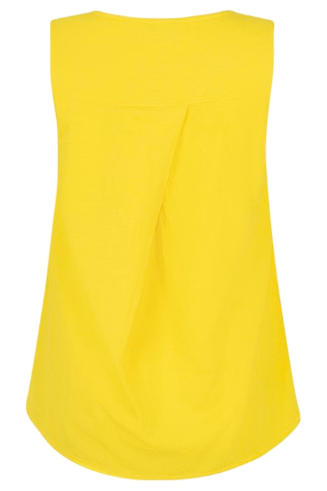 SLEEVELESS T-SHIRT VIBRANT YELLOW 6