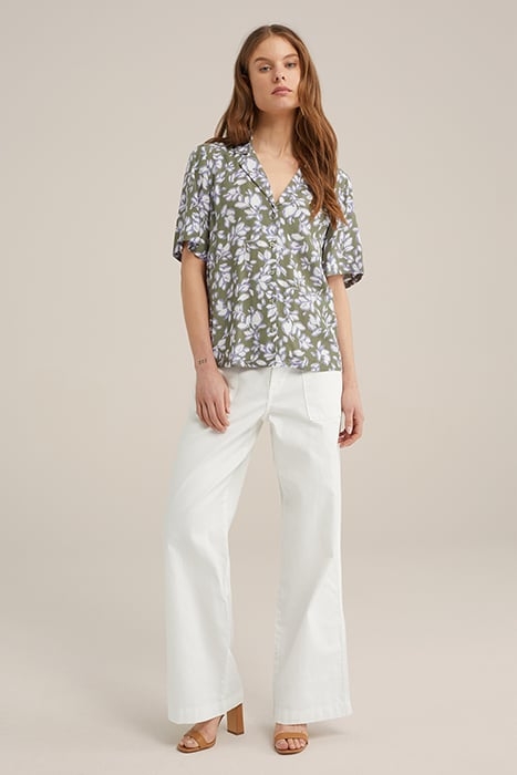 BLOUSE OLIVE GREEN 3