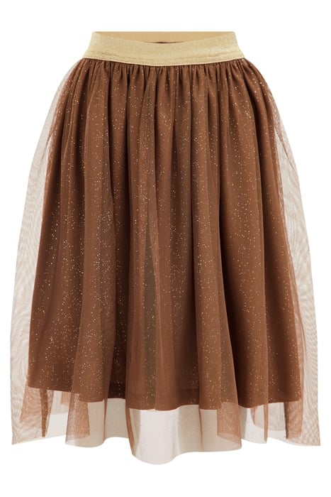 SKIRT MAXI LENGTH BROWN 3