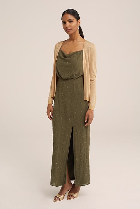 KNITTED CARDIGAN GOLD 3