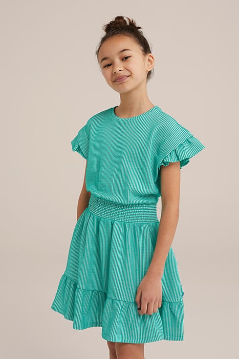 DRESS MID LENGTH GREEN 1