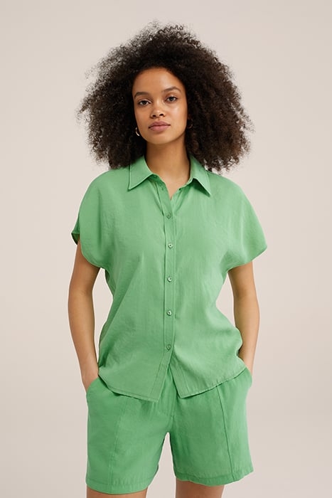 BLOUSE BRIGHT GREEN 1