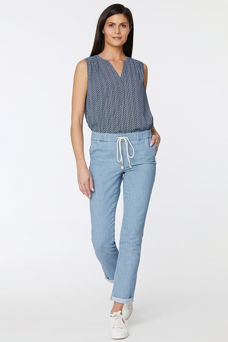 SLIM JOGGER ANKLE LIGHT STONE 1