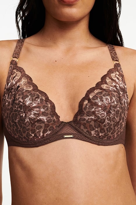 CO BRA TSHIRT PLUNGE LEO PRINT 1