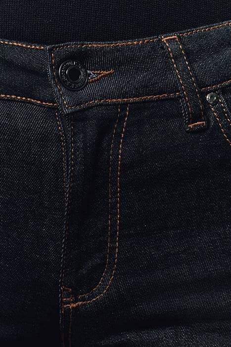 BLACK LOW WAIST SLIM JEANS 7