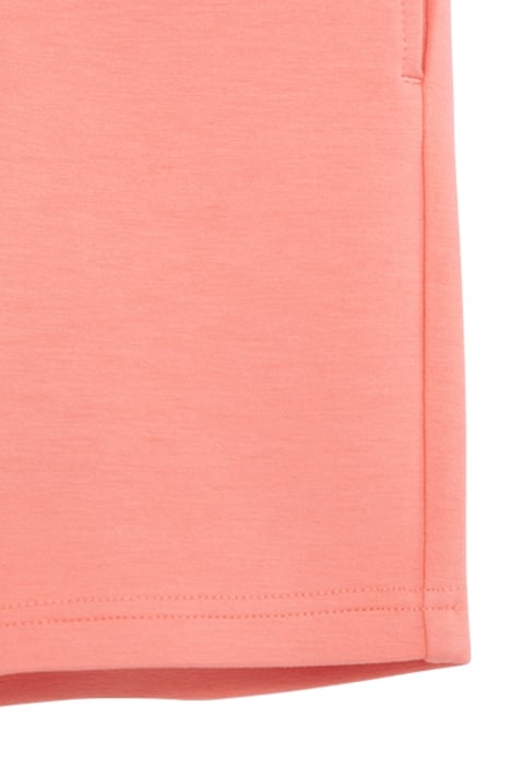 BOYS’ ORANGE TECHFLEECE SWEATSHIRT FABRIC BERMUDA SHORTS 6