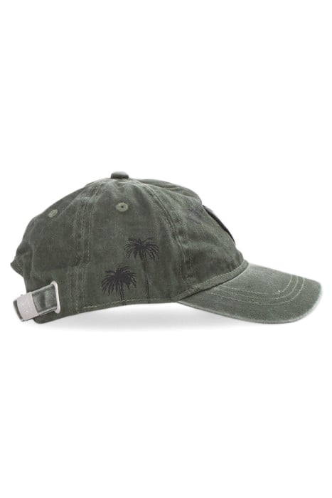 BOYS’ KHAKI ORGANIC COTTON CAP WITH CHEVRON BADGE 5