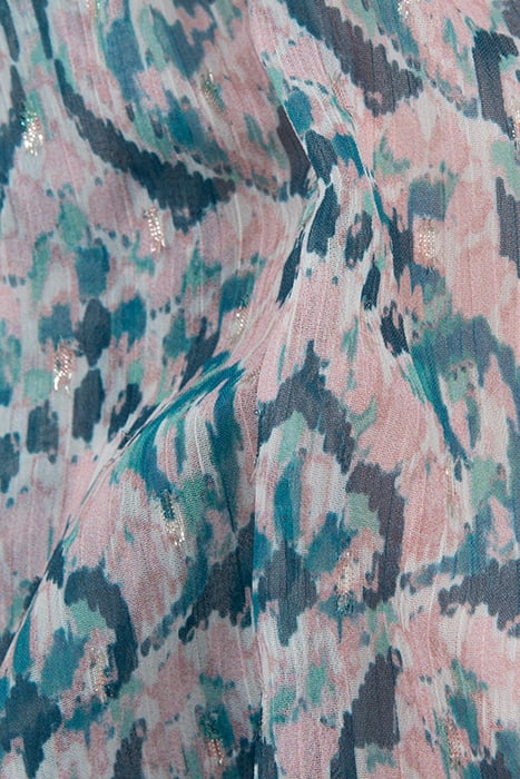 PINK PASTEL IKAT PRINT DRESS FOR GIRLS 8