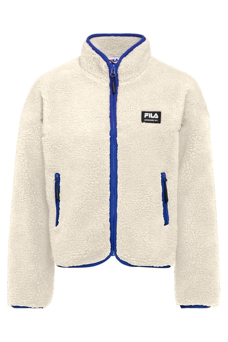 TIERS SHERPA JACKET ANTIQUE WHITE-ICED COFFEE 1