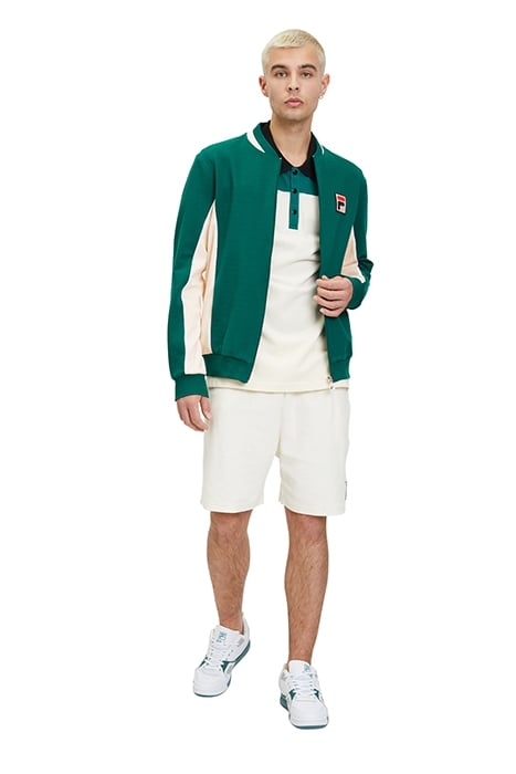SETTANTA TRACK JACKET AVENTURINE-ANTIQUE WHITE 3