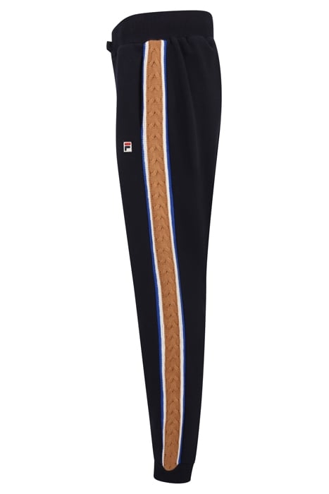 CUFFED SWEATPANTS WITH BRAID DETAIL NAVY / WHITE / PIMK 6