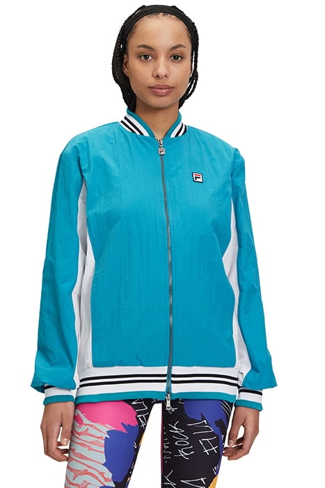 CRINKLE NYLON SETTANTA JACKET MARINE / WHITE 1