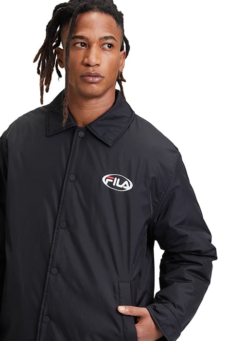 LENOIR PADDED COACH JACKET BLACK 7