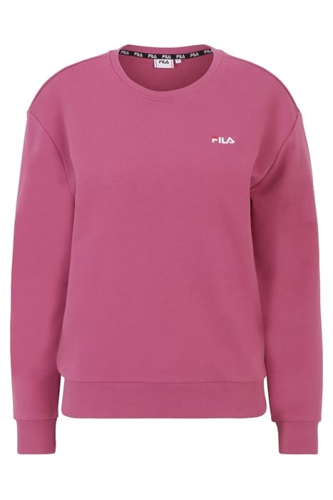 BANTIN SLIGHTLY CROPPED CREW SWEAT RED VIOLET 4