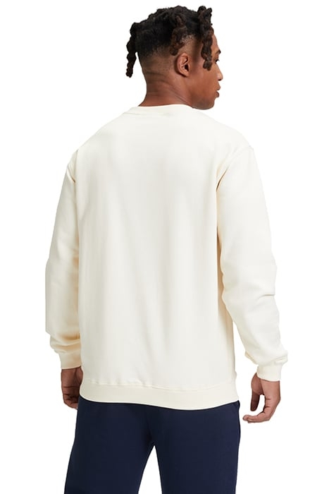 BOLLWILLER CREW SWEAT ANTIQUE WHITE 2