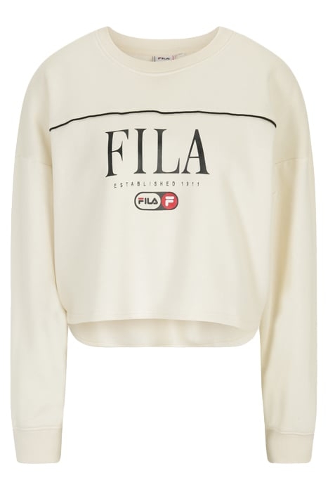 LEWISTOWN CREW SWEAT ANTIQUE WHITE 4