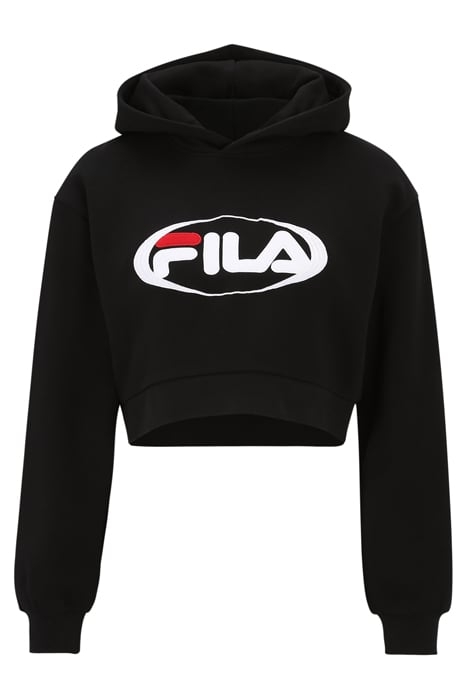 LAPALISSE CROPPED HOODY BLACK 4