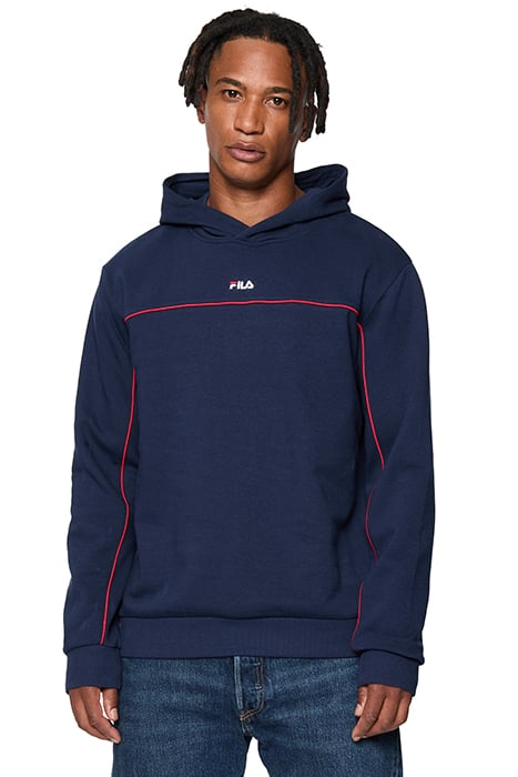 LATROBE BLOCKED HOODY BLACK IRIS 1