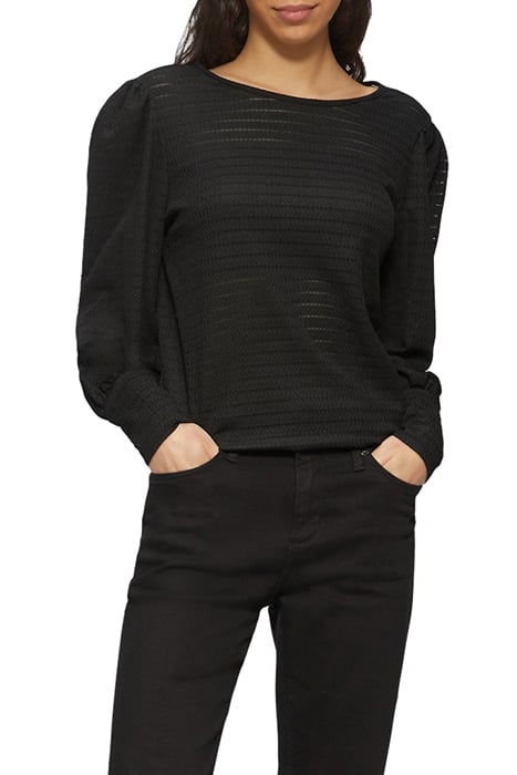 S.OLIVER-QS T-SHIRTS BLACK 1