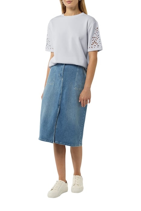 COMMA SWEATSHIRTS WHITE 2