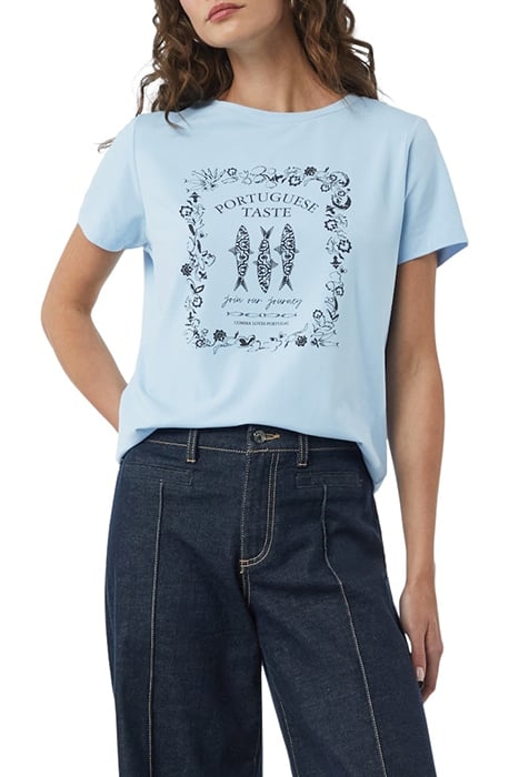 COMMA T-SHIRTS BLUE 1