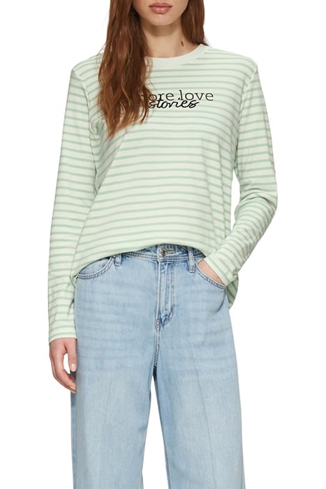 S.OLIVER T-SHIRTS GREEN-LIGHT 1