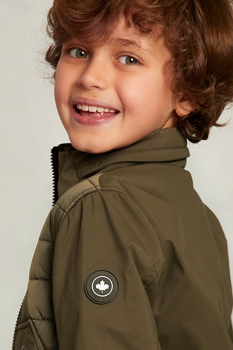 SHORT SPORTY JACKET OLIVERO KHAKI 4